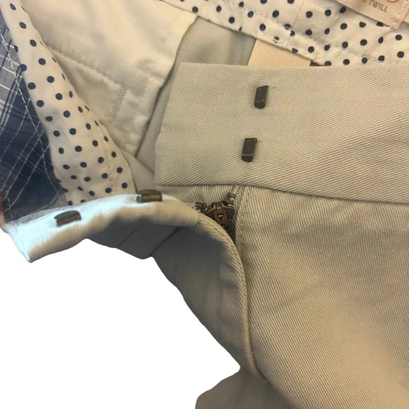 J. Crew shorts city fit weathered chino khaki size 14 - Picture 5 of 8